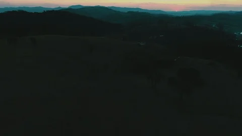 Sunset in a Montain Video stock 108806765