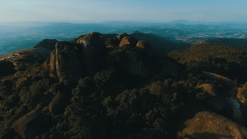 Sunset in a Montain Video stock 108806947