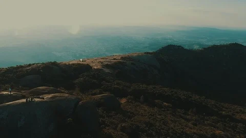 Sunset in a Montain Video stock 108807106