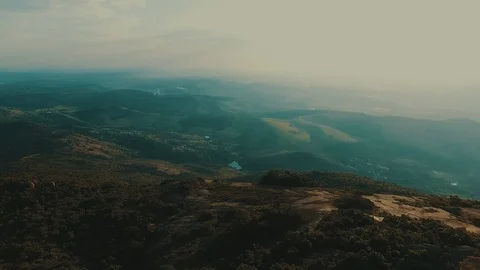 Sunset in a Montain Video stock 108807644