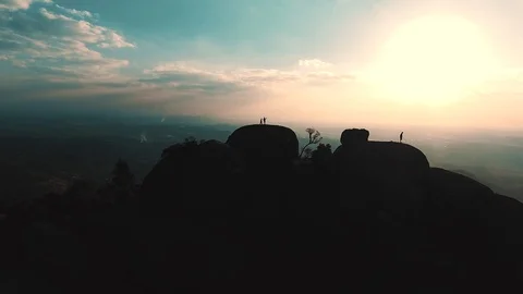 Sunset in a Montain Video stock 108807816