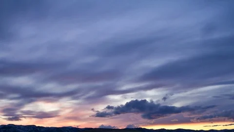 Sunset in Montana Stock Footage 81149436