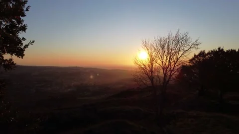 Sunset on Monte Tuscolo Vidéo 144432132