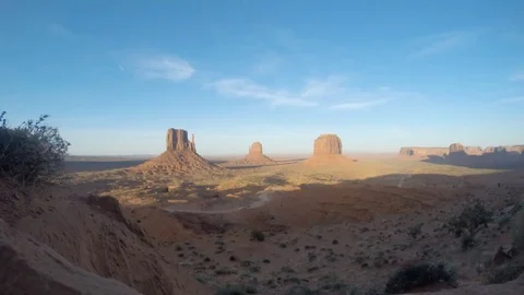 Sunset at Monument valley Stock Footage 71084781
