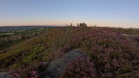 Sunset on the Moors Stock Footage 283067953