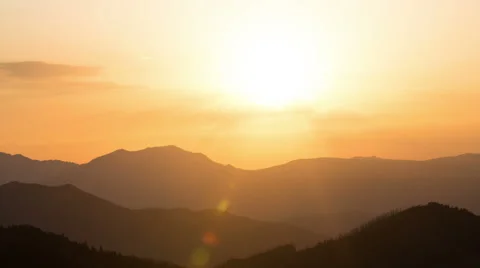 Sunset in Mountain 스톡 동영상 56050872