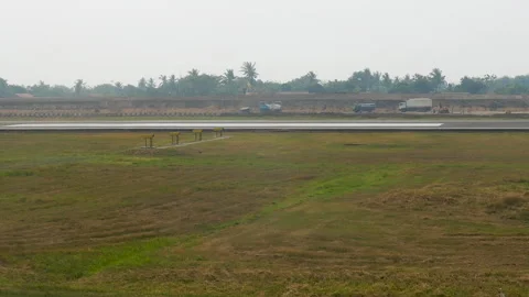 Sunset mountain range beautiful landscape mist foggy sunrise beam Stock Footage 312661653