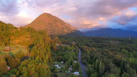 Sunset mountain timelapse Stock Footage 273518344