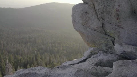 Sunset in the mountains 库存影片 149279053