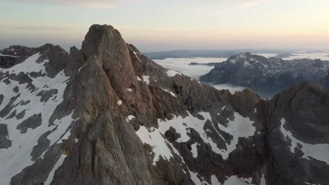 Sunset in the Mountains Video stock 157178727