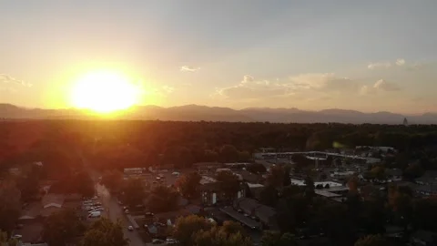 Sunset Mountains Vidéo 162442183