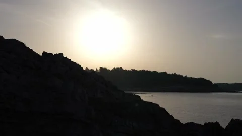 Sunset in the mountains Stock Footage 249459262