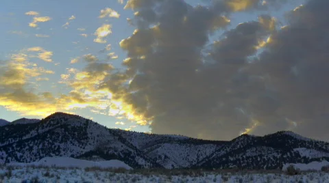 Sunset Moving Video stock 308938