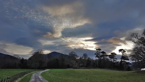 Sunset in Muckross Stock Photos