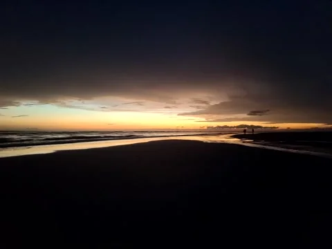 Sunset with music Stock Footage 157396862