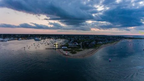Sunset in Nantucket Stock Photos