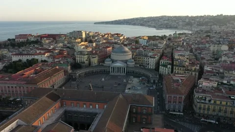 SUNSET IN NAPLES Video stock 137977534