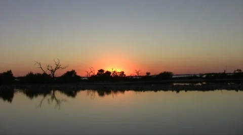 Sunset on a natural sea pool 스톡 동영상 47991007