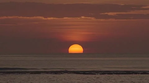 Sunset, Nature Stock Footage 247638587