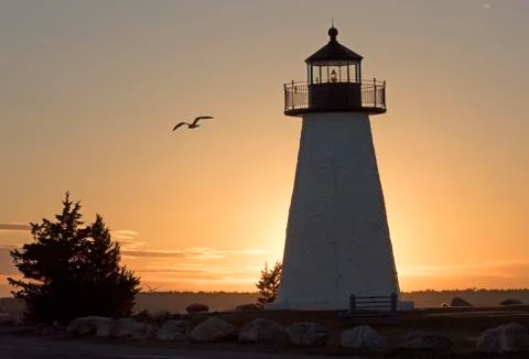 Sunset at neds point Stock Photos