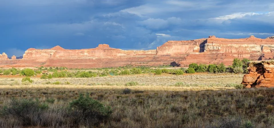 Sunset at the Needles Stock Photos