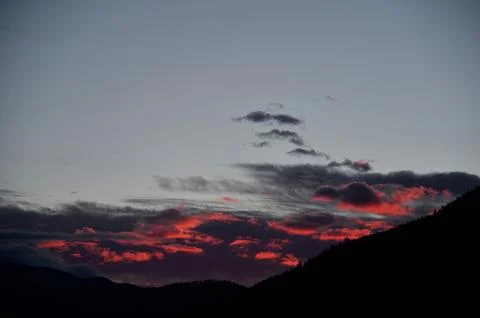 Sunset, New Mexico Stock Photos