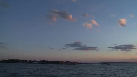 Sunset in New York 库存影片 77168281