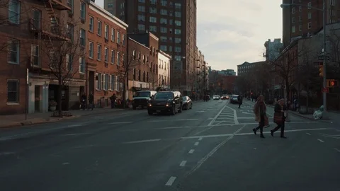 Sunset New York 動画素材 84874044