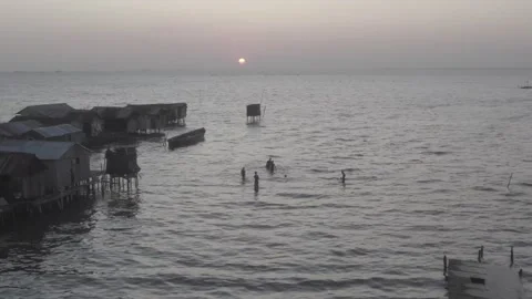 Sunset in Nigeria 스톡 동영상 207736036