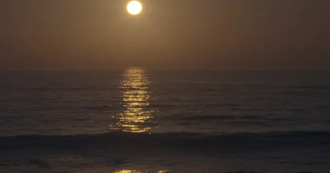 Sunset into Nighttime Stock Footage 41536187