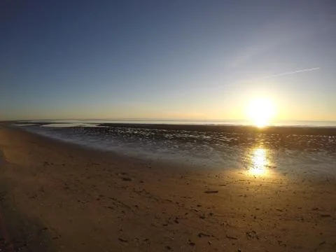 Sunset in the North Stock Photos