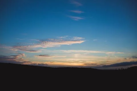 Sunset on the north Stock Photos