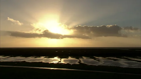 Sunset, Nothsea, timelaps 스톡 동영상 46369650