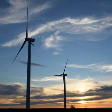 Sunset in Nova Scotia Stock Photos