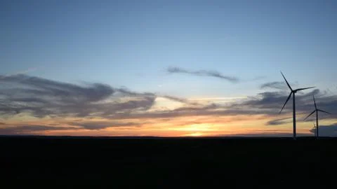 Sunset in Nova Scotia Stock Photos