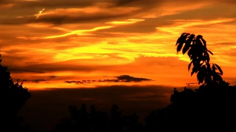 Sunset nuernberg Video stock 103817182