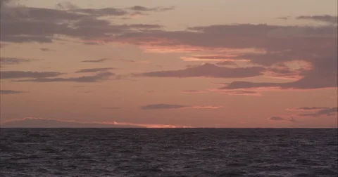 Sunset Ocean Video stock 87968696