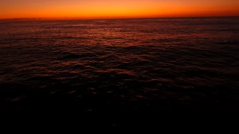 Sunset ocean Video stock 102811281