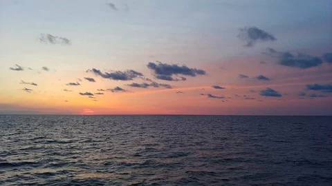 Sunset In The Ocean Vidéo 124734772