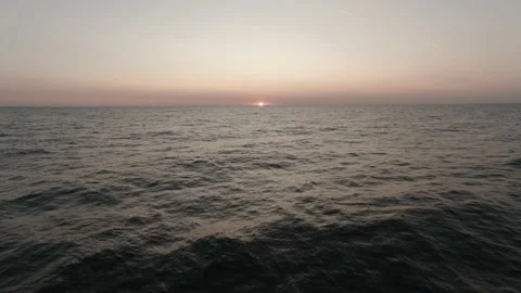 Sunset In The Ocean 스톡 동영상 150732539