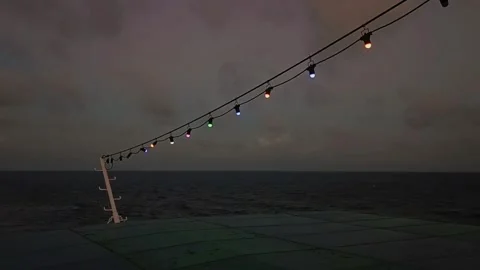 Sunset in ocean Stock Footage 254131371