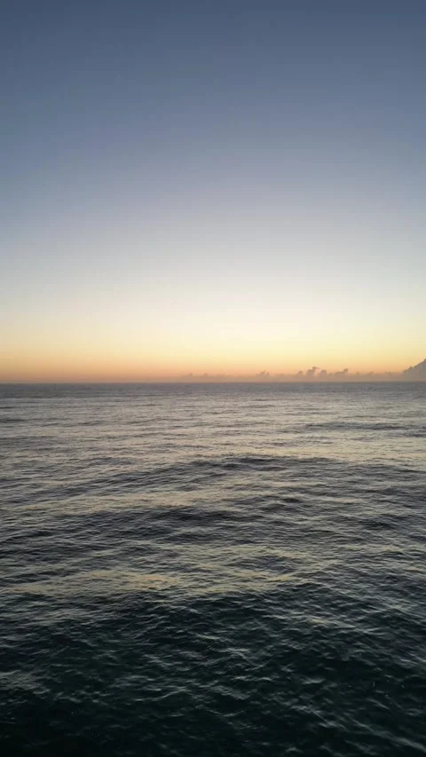 Sunset in ocean Stock Footage 299127916