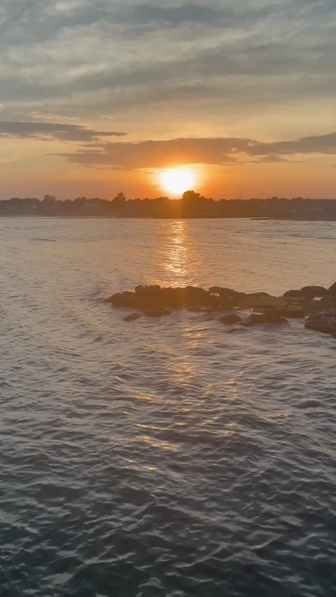 Sunset Ocean Stock Footage 335594905