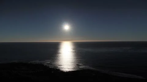 Sunset Ocean Stockfoto's