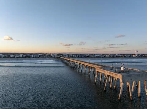 Sunset on the Ocean Stock Photos