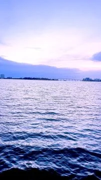 Sunset Ocean 스톡 사진