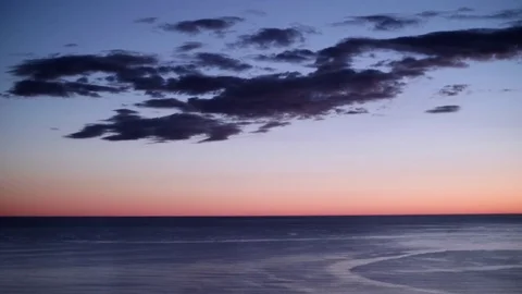 Sunset ocean view 動画素材 77956173