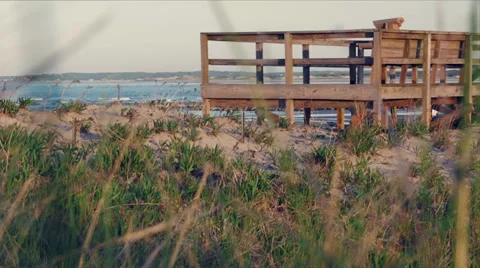 Sunset ocean viewpoint Video stock 39788302