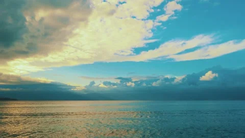 Sunset ocen Stock Footage 150004203