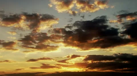 Sunset or sunrise (If inverted) clouds Time-Lapse 스톡 동영상 20512230